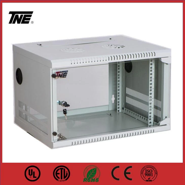 Economy Wall Mount Cabinet Hanging Cabinet Server Enclosure With Glass Door 12U Rack With Swing Out Door Economy Wall Mount Cabinet Hanging Cabinet Server Enclosure With Glass Door 12U Rack With Swing Out Door
